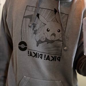 Grey Pokémon sweater